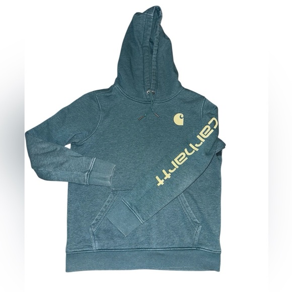 Green Carhartt Hoodie - Picture 1 of 6